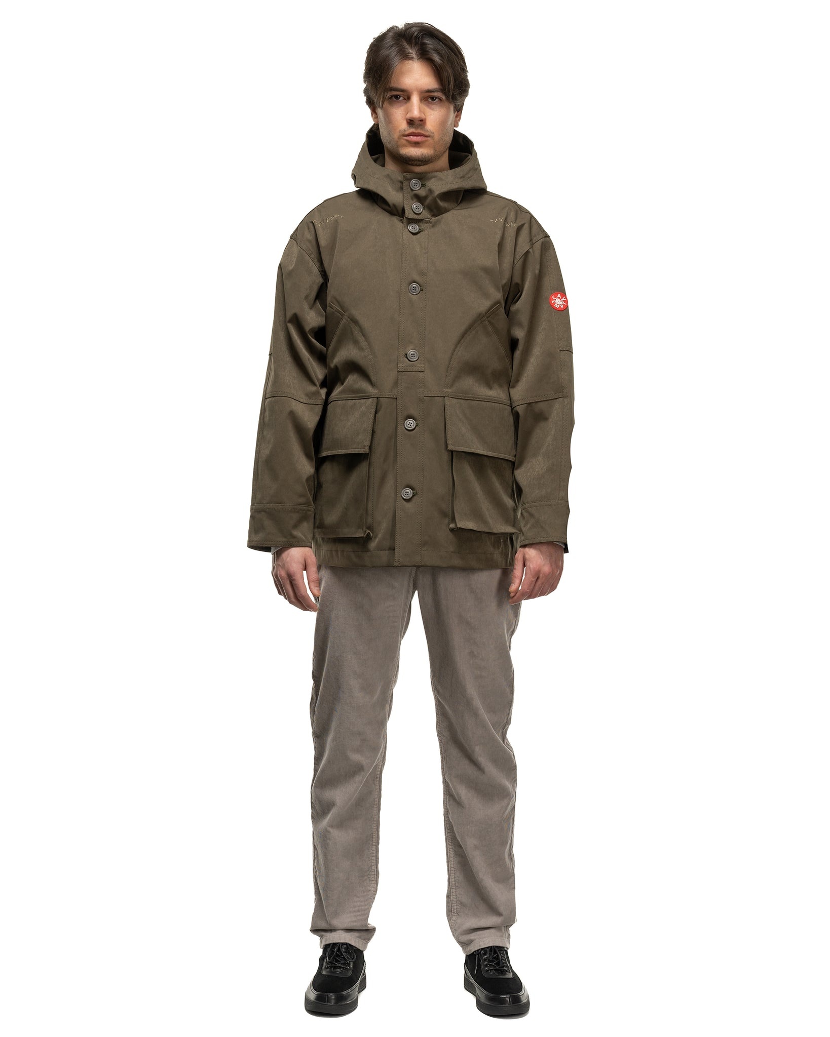 HEAVY PN HOOD JACKET KHAKI - 2