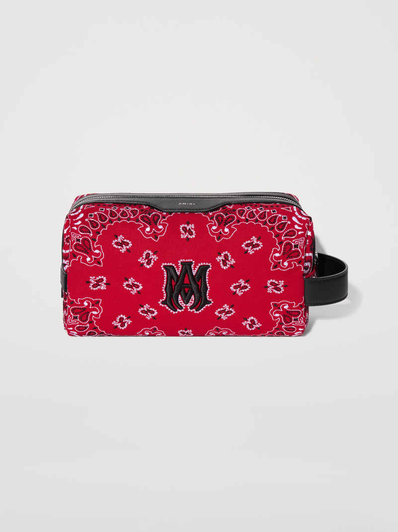 BANDANA EMBROIDERED DOPP KIT 1
