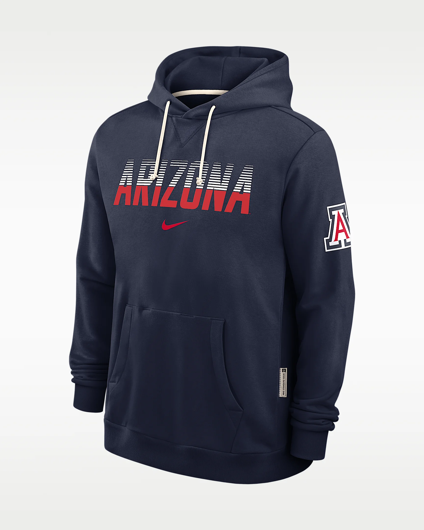 Arizona Sideline Standard Issue Men's Nike Dri-FIT College Pullover Hoodie - 1