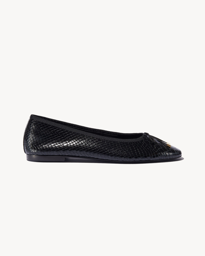 LEATHER BALLET FLAT 3