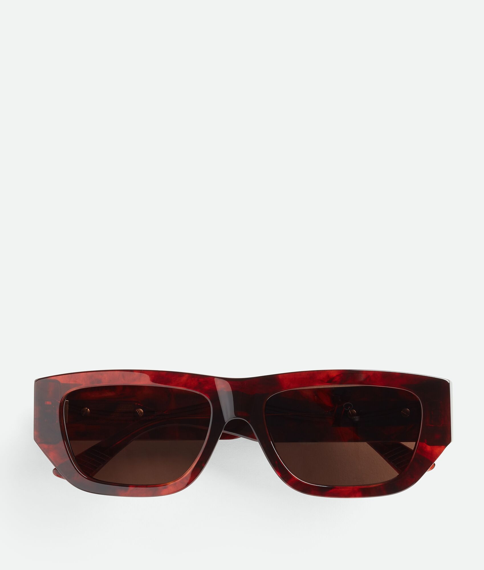 Bolt Recycled Acetate Rectangular Sunglasses - 1