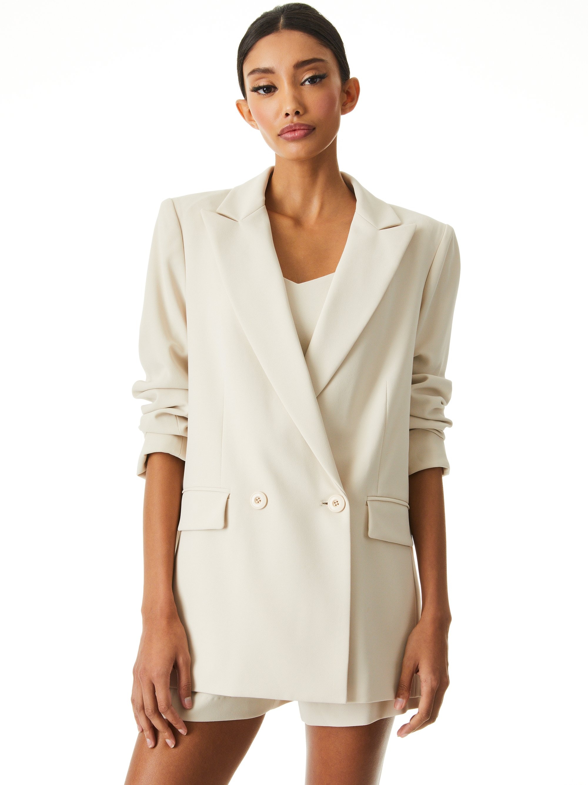 JUSTIN ROLL CUFF BLAZER - 1