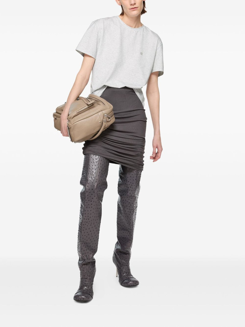 Acne Studios logo-plaque short-sleeve T-shirt outlook