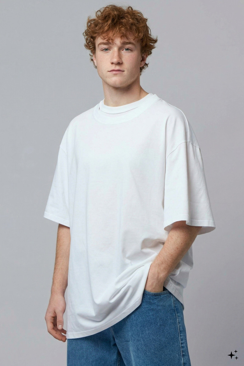 MARINA YEE Oversized Double Collar T-shirt outlook