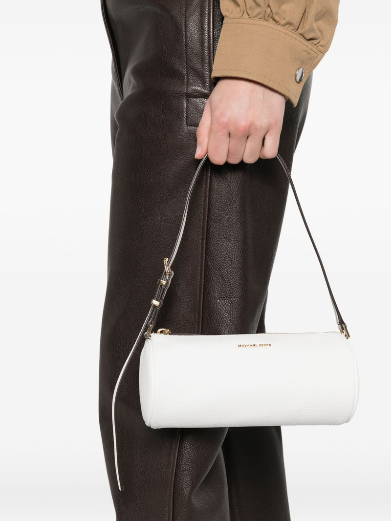 MICHAEL KORS Izzy pebbled-leather shoulder bag outlook