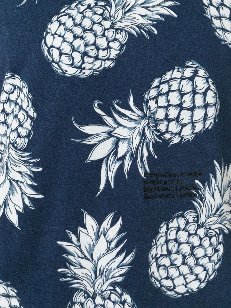 pineapple-print T-shirt 5