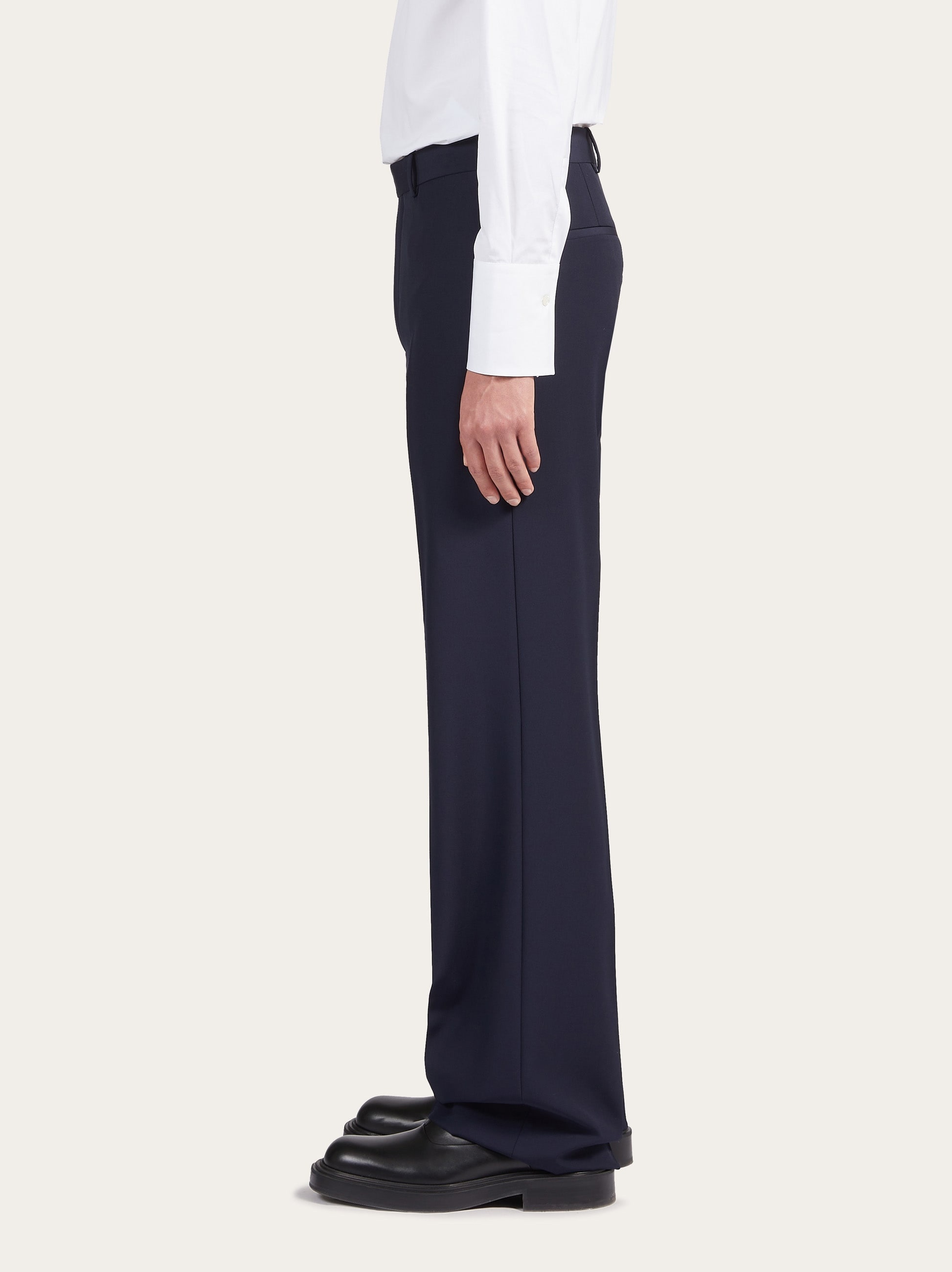 Flat front tailored trouser - 3