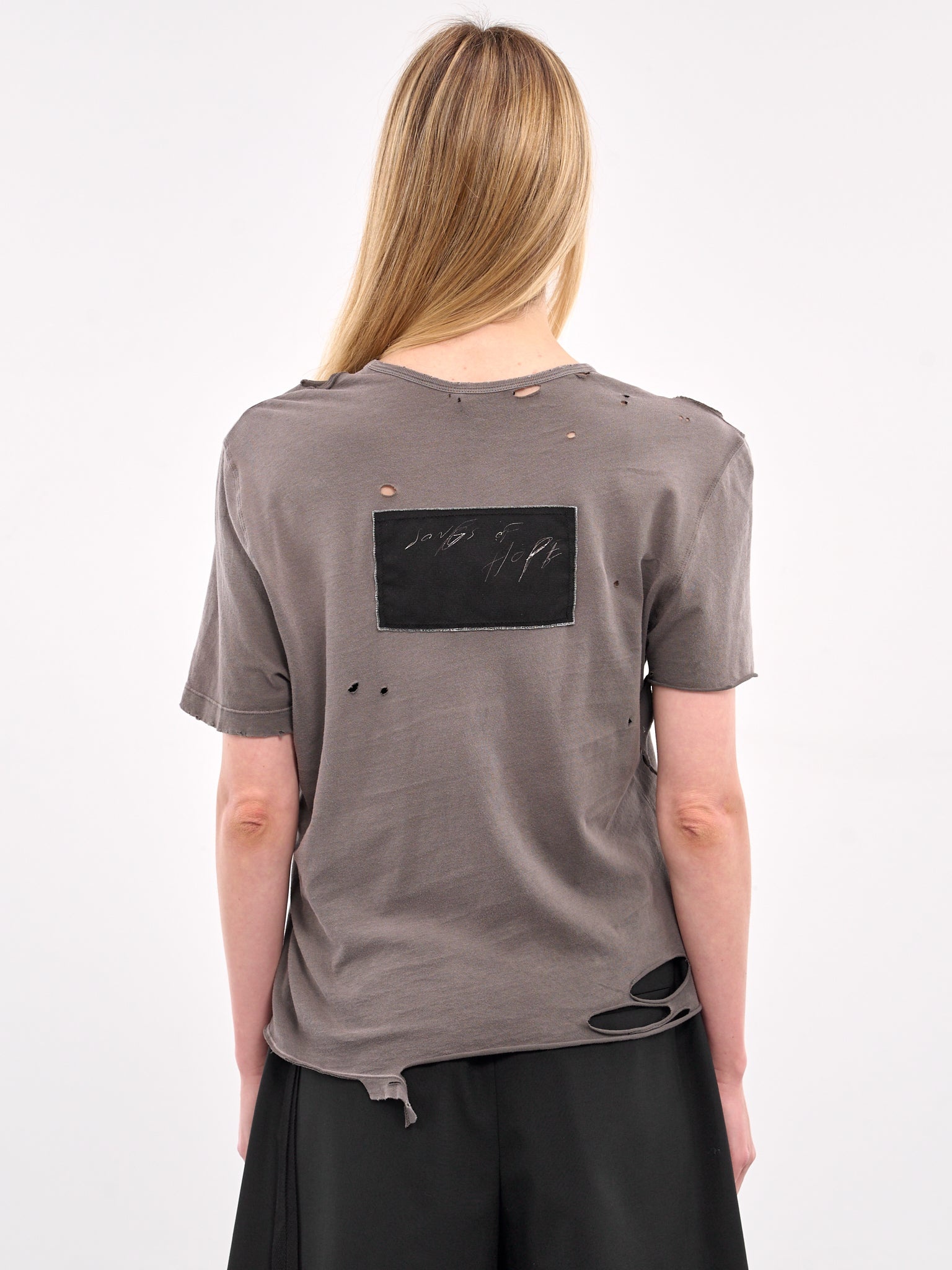 Distressed Patches Tee - 3