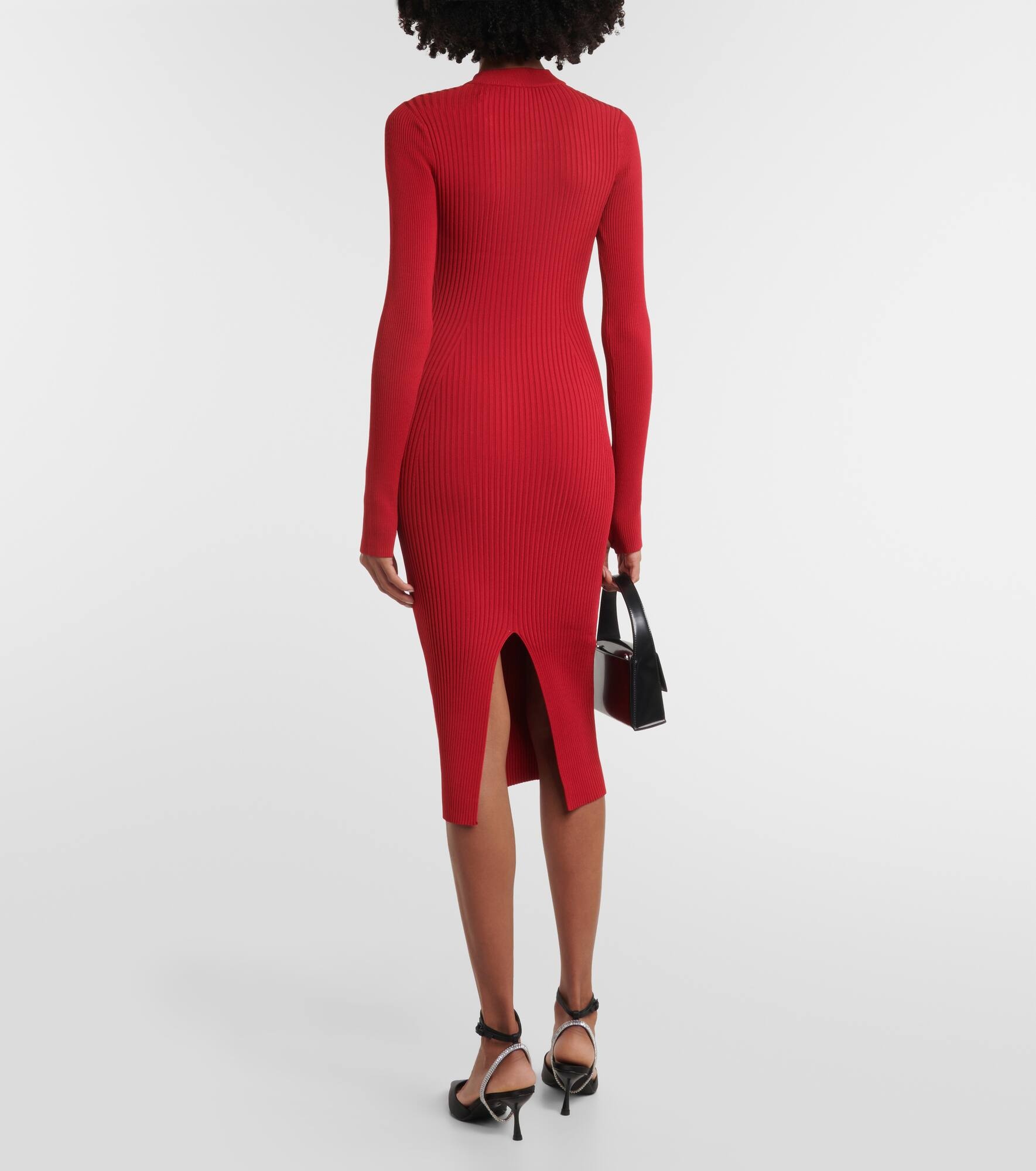 Nikolai halterneck midi dress - 3