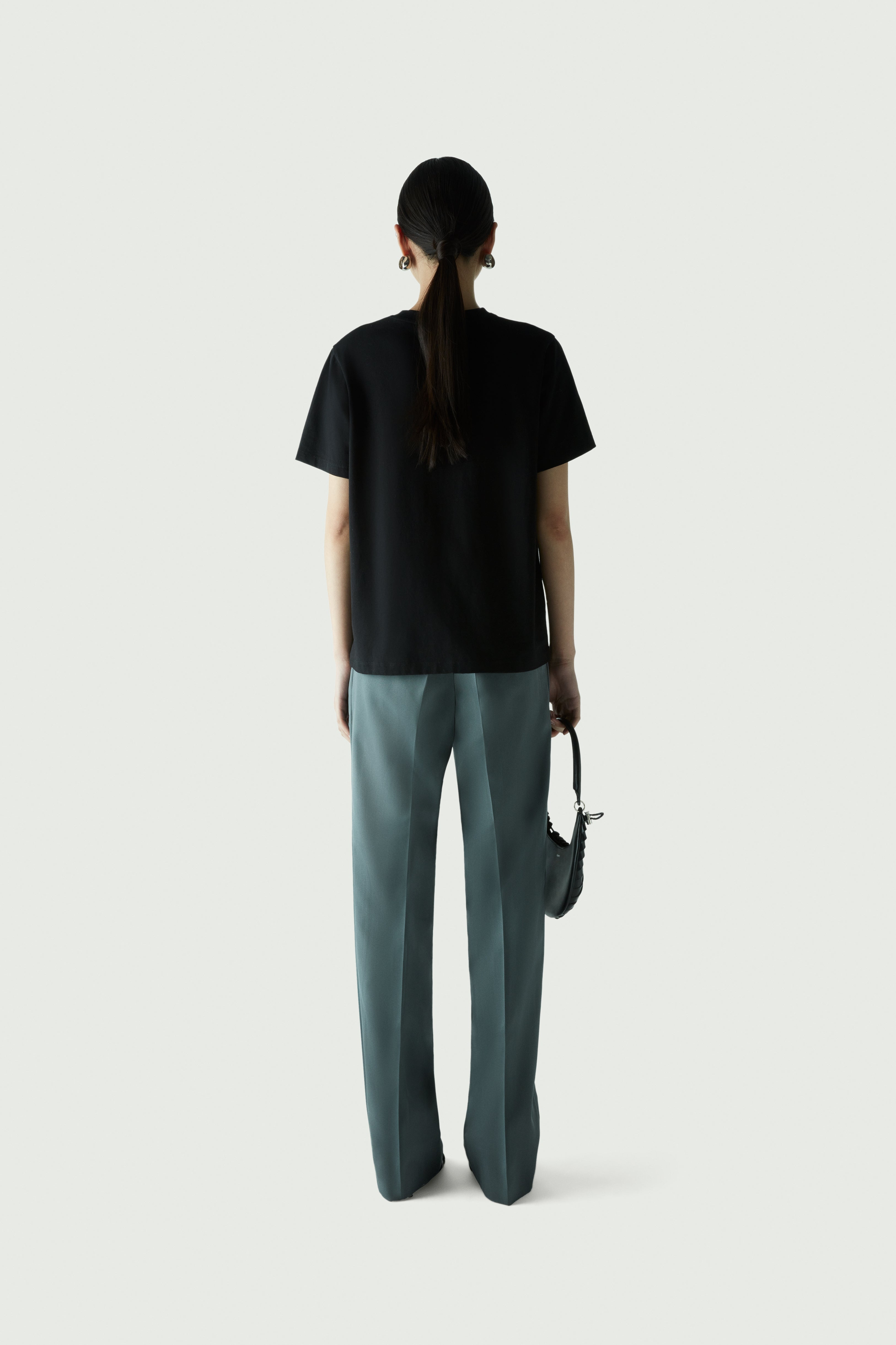 Toile De Jouy Print Logo Boxy T-Shirt - 4