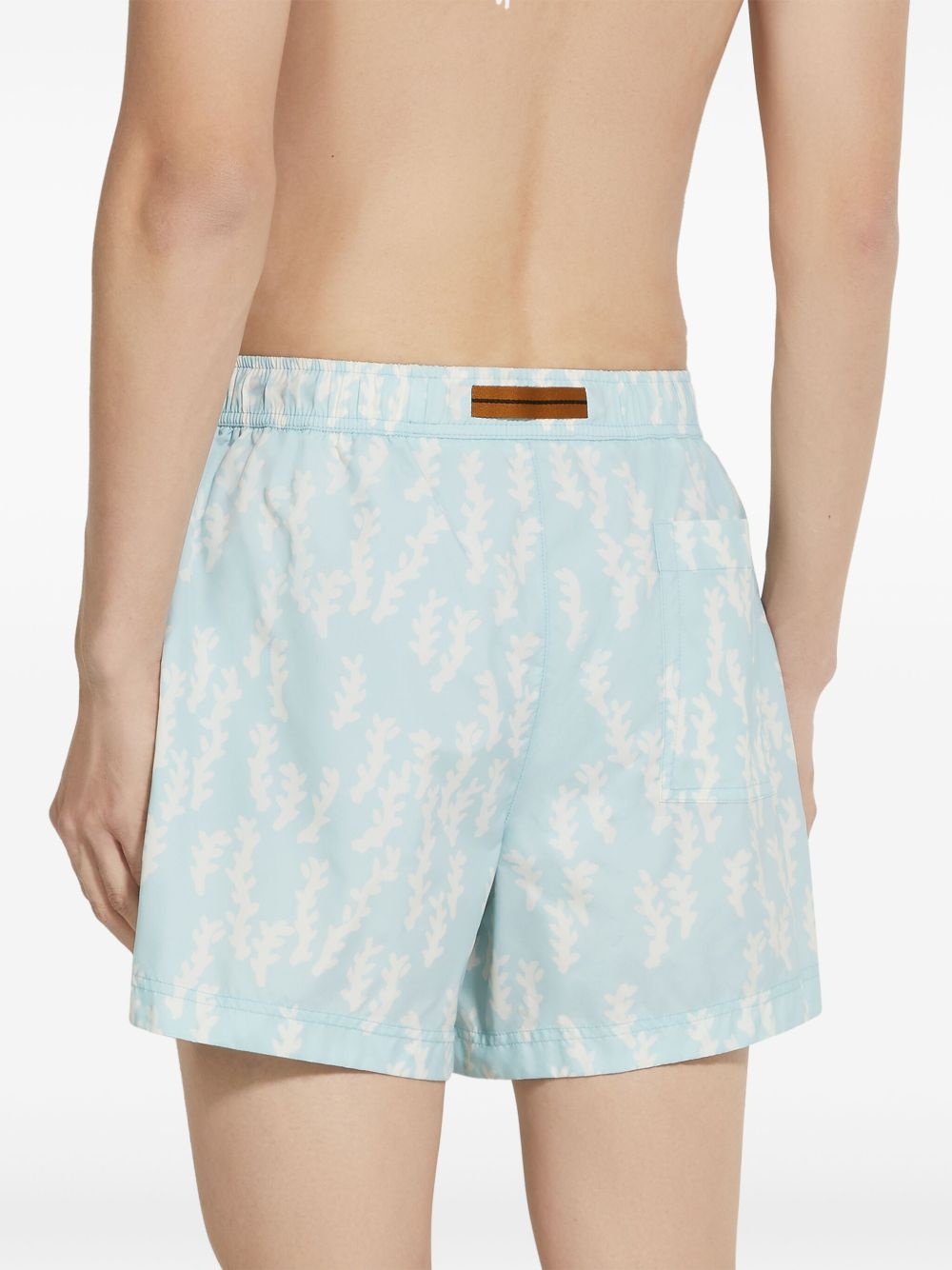printed swim shorts - 3