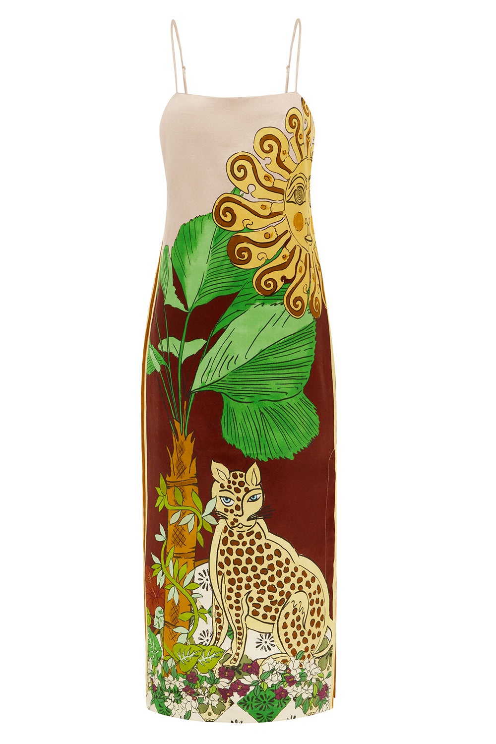 Tiger Slip Dress - 1