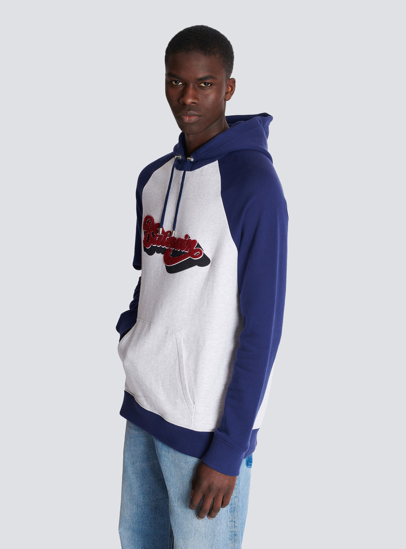 Balmain retro '70s hooded sweatshirt 6