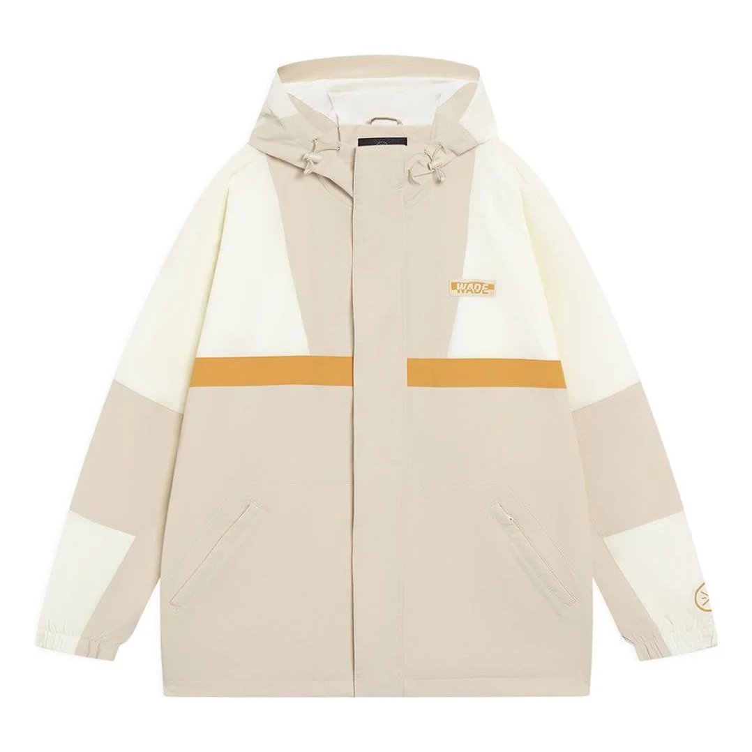 Li-Ning Way Of Wade Graphic Windbreaker 'Creamy White' AFDT085-7 - 1