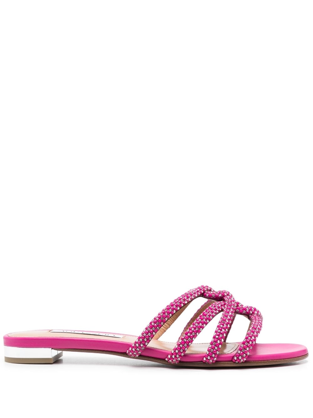 Moondust embellished flat sandals - 1