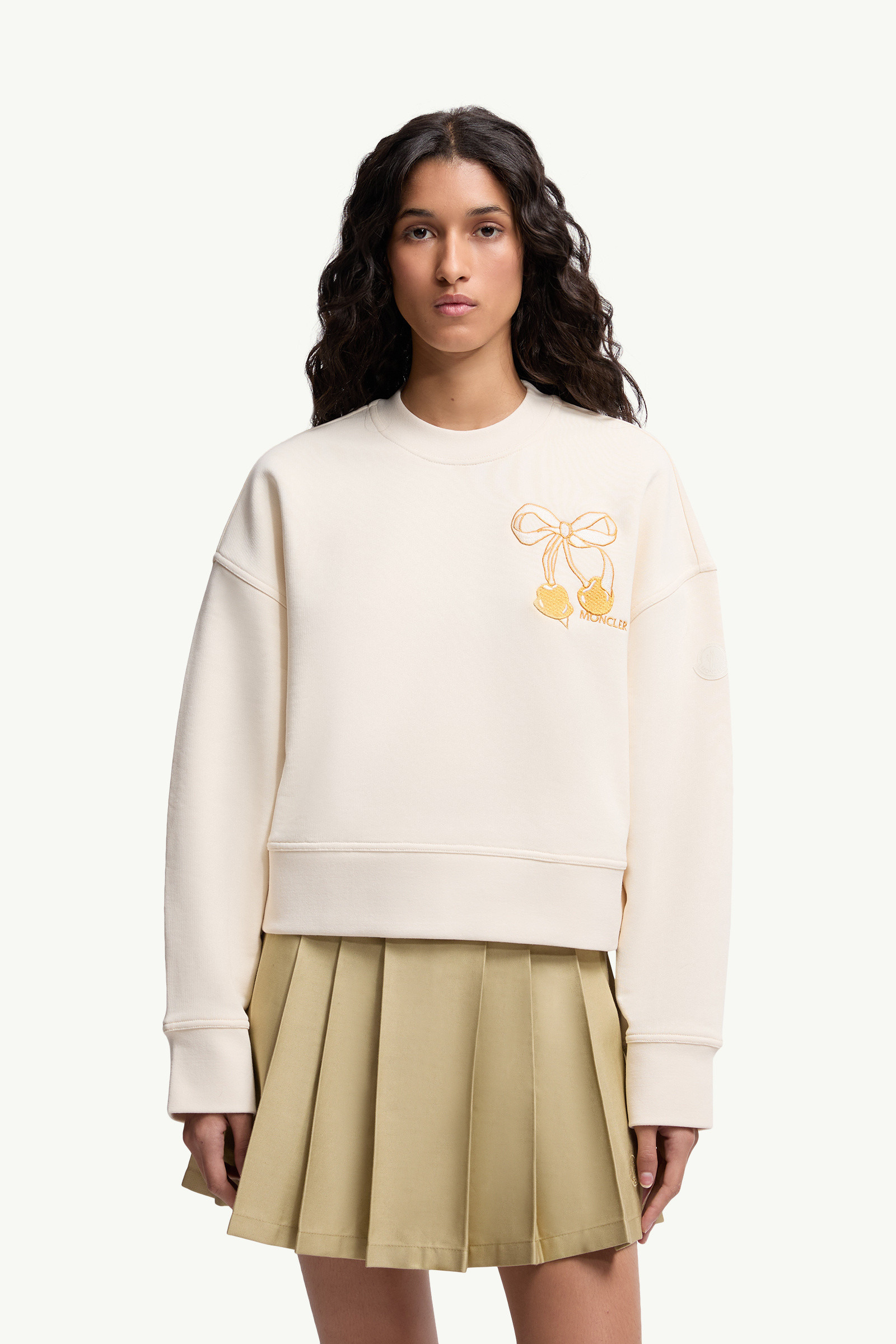 Embroidered Cotton Sweatshirt - 3
