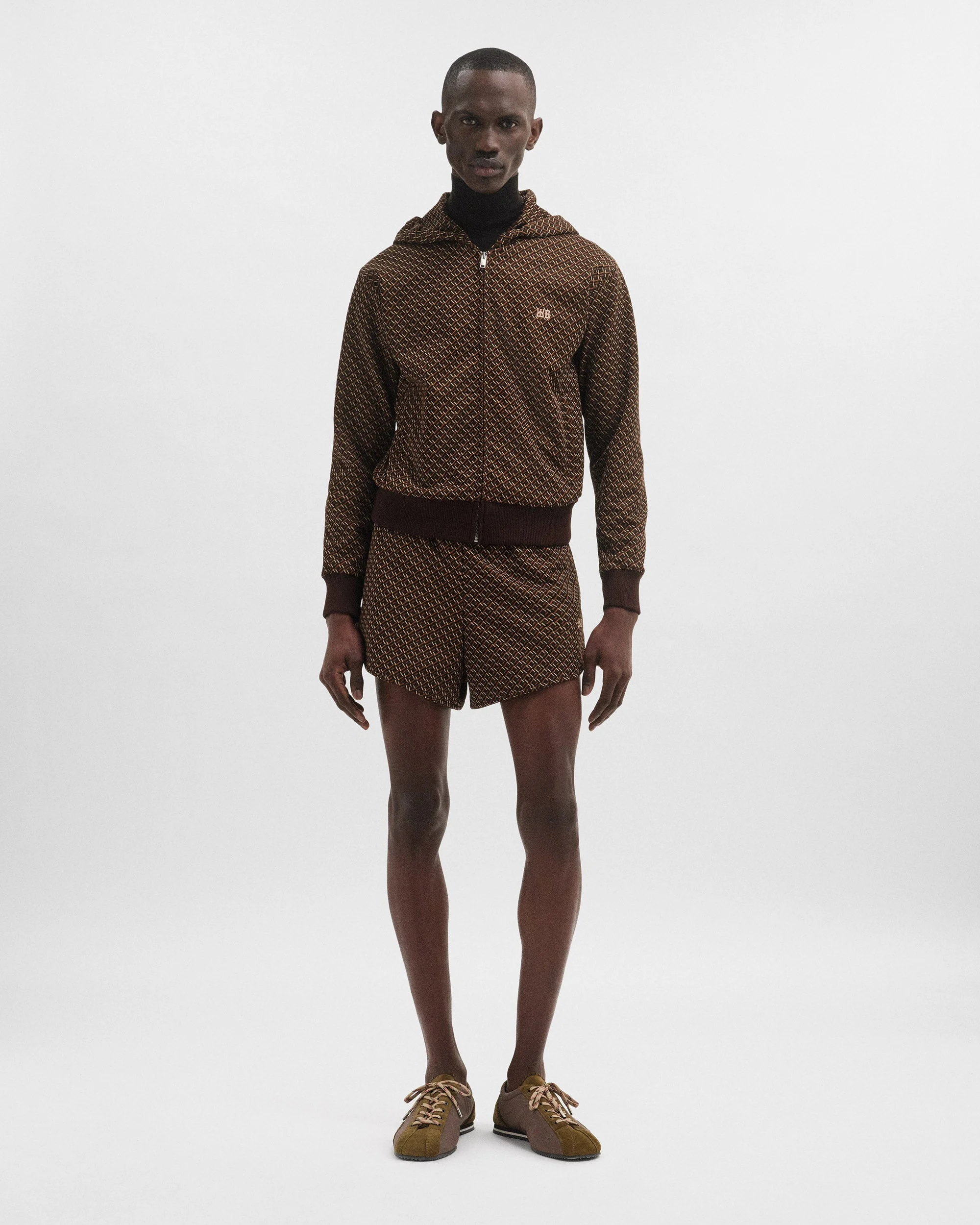 Hooded Track Jacket - 1