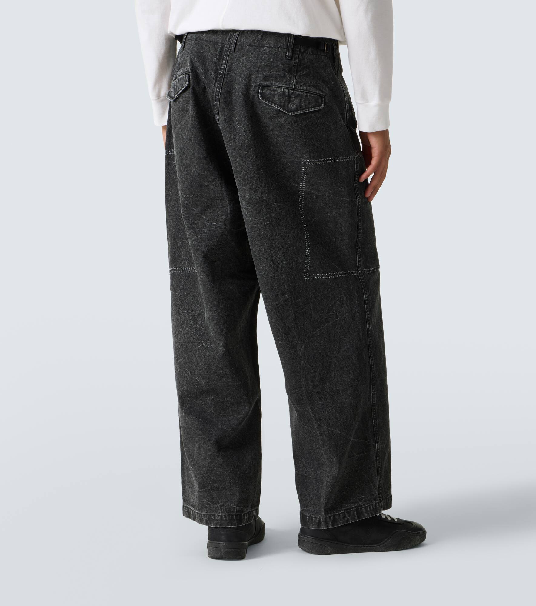 M51 Custom cotton cargo pants - 4