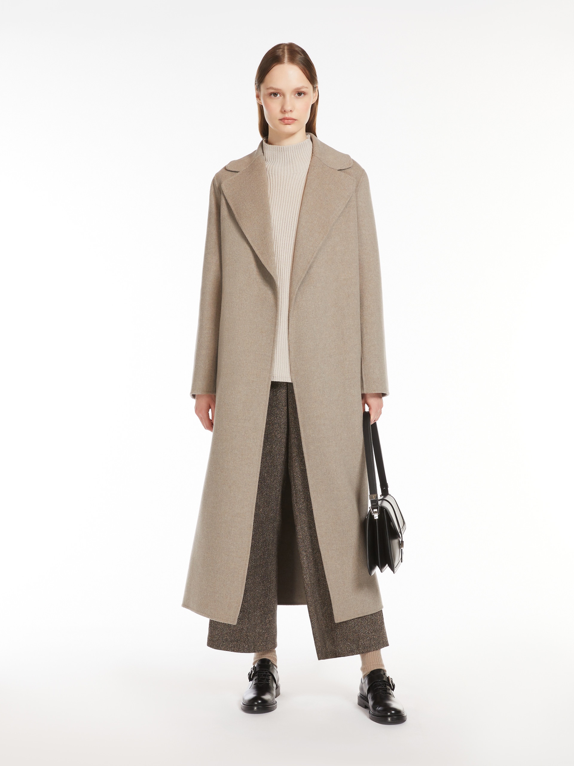 POLDO Wool coat with belt - 2
