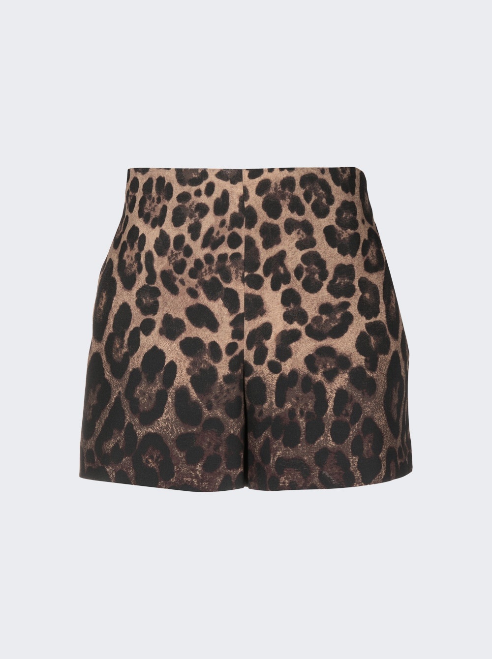 High Waisted Shorts Leopard Print - 1