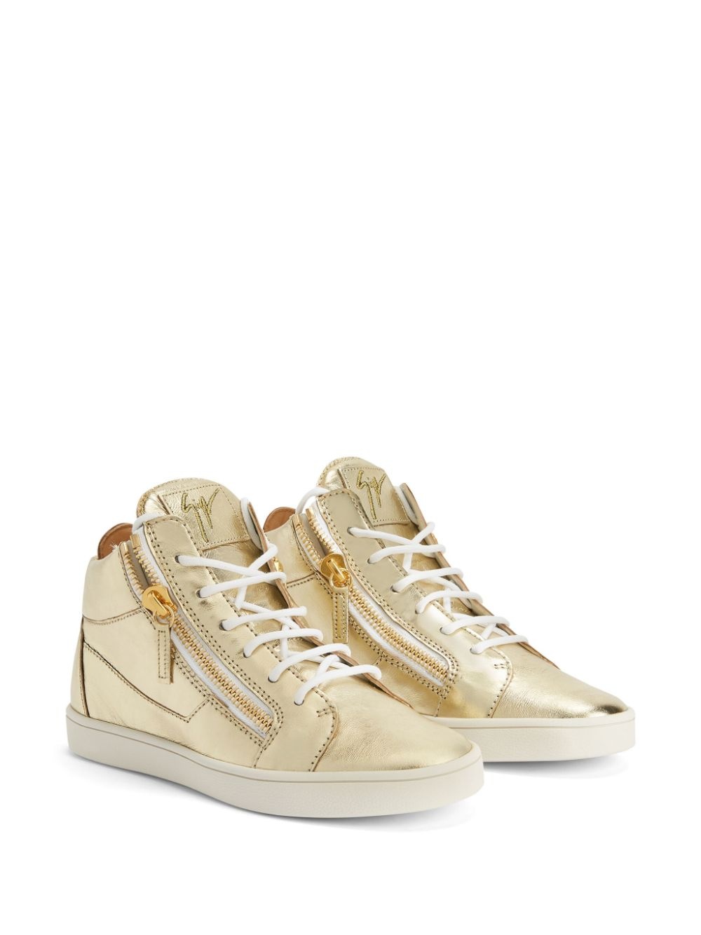 Kriss laminated leather sneakers - 2