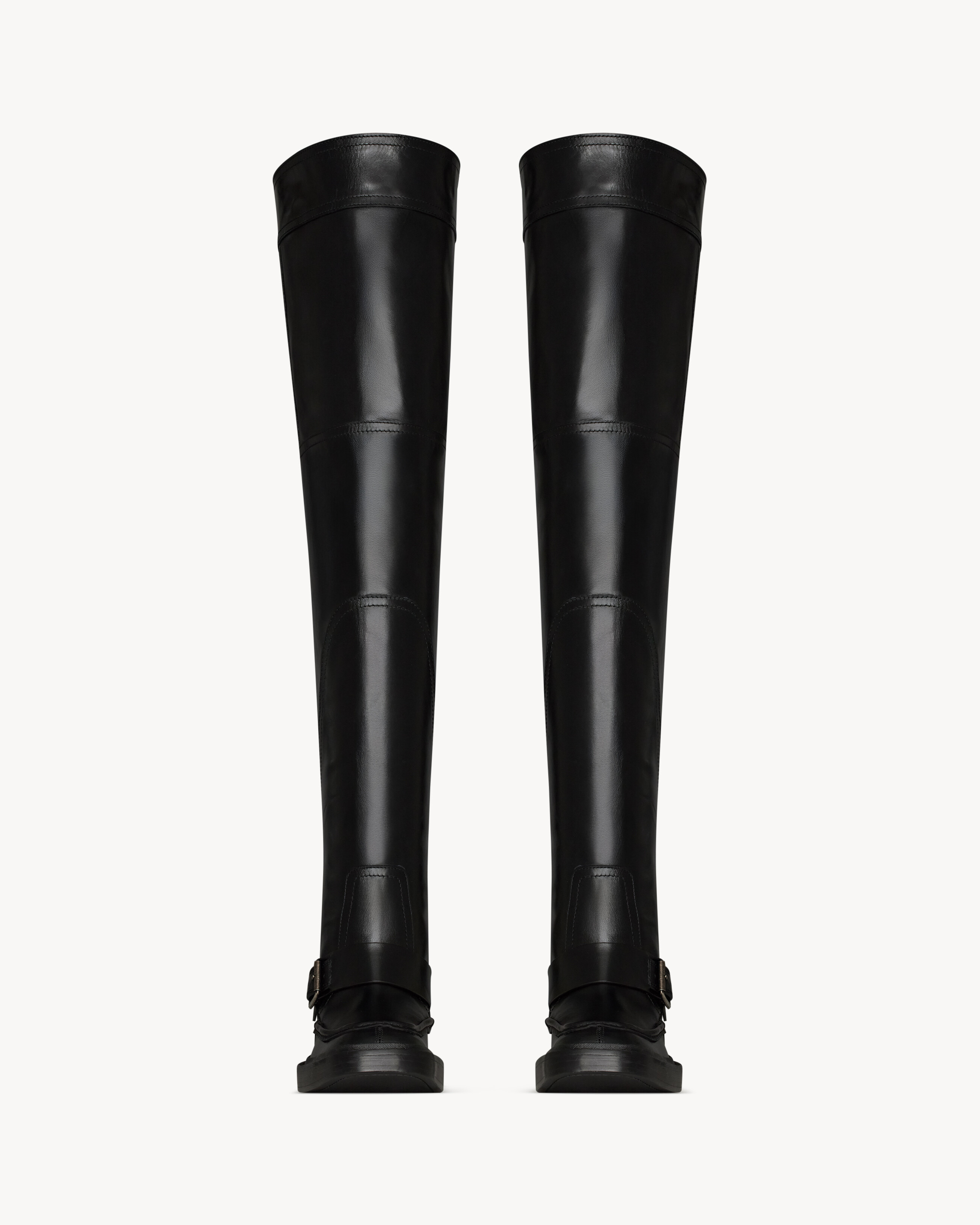 JOE OVER-THE-KNEE BOOTS IN SMOOTH LEATHER - 2