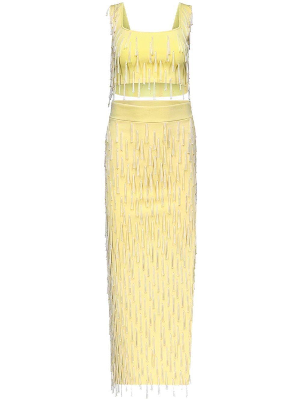 Depois bead-embellished maxi skirt - 1
