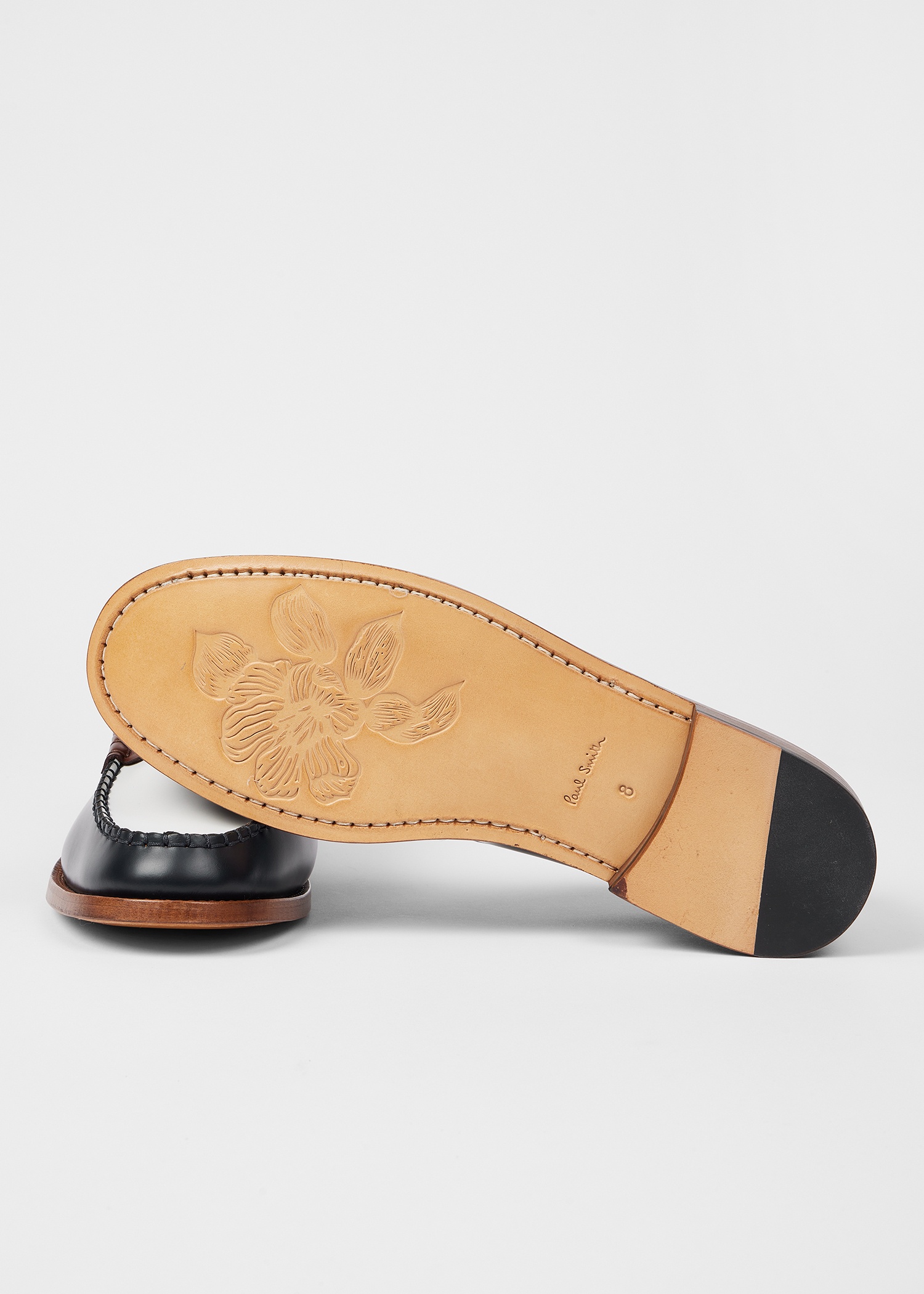 Colour-Block Leather 'Lido' Loafers - 4