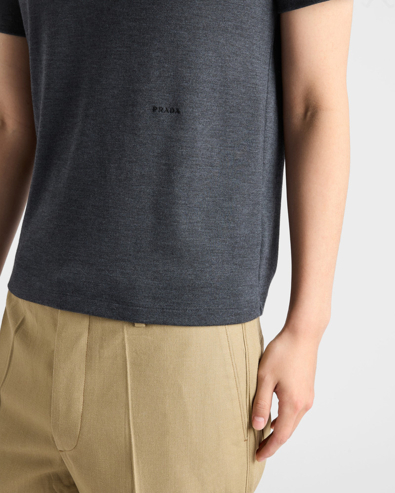 Cashmere and silk T-shirt 3