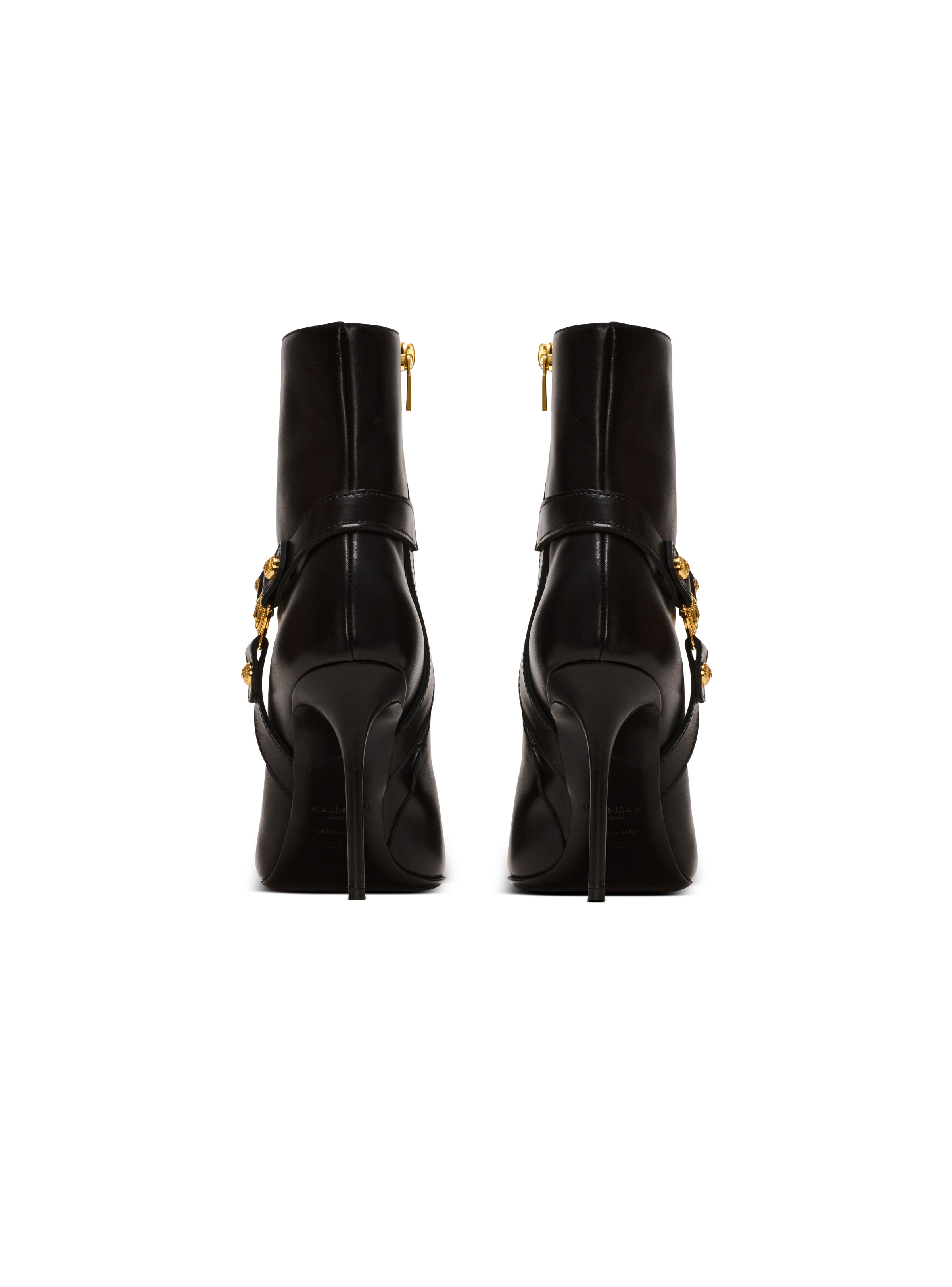 Heeled calfskin Eva ankle boots - 4