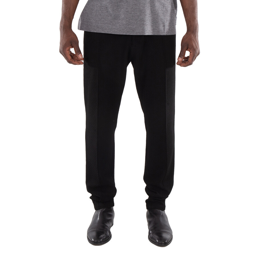 Emporio Armani Knitted Cotton Blend Trousers - 3