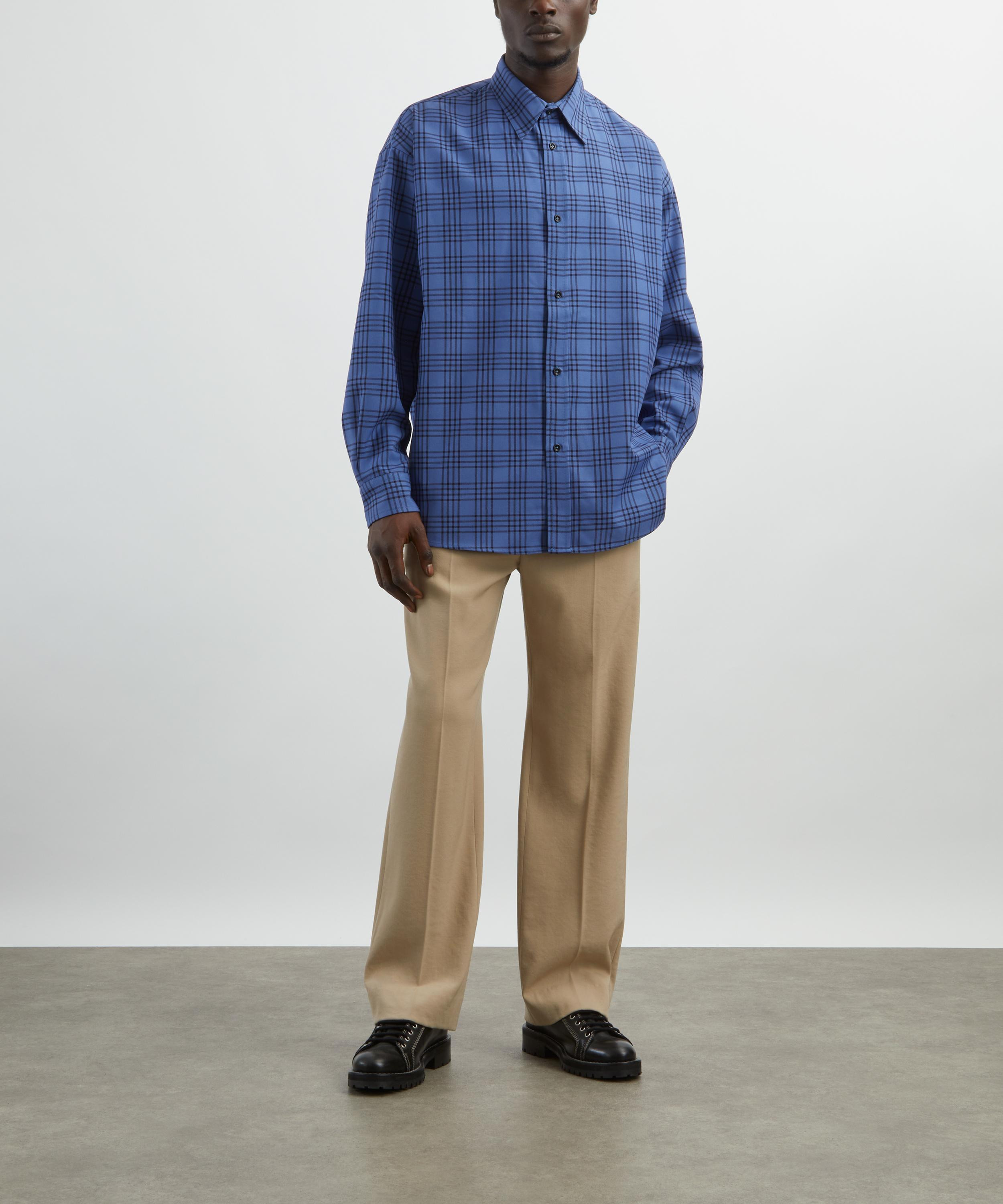 Chisholm Royal Blue Check Shirt - 2