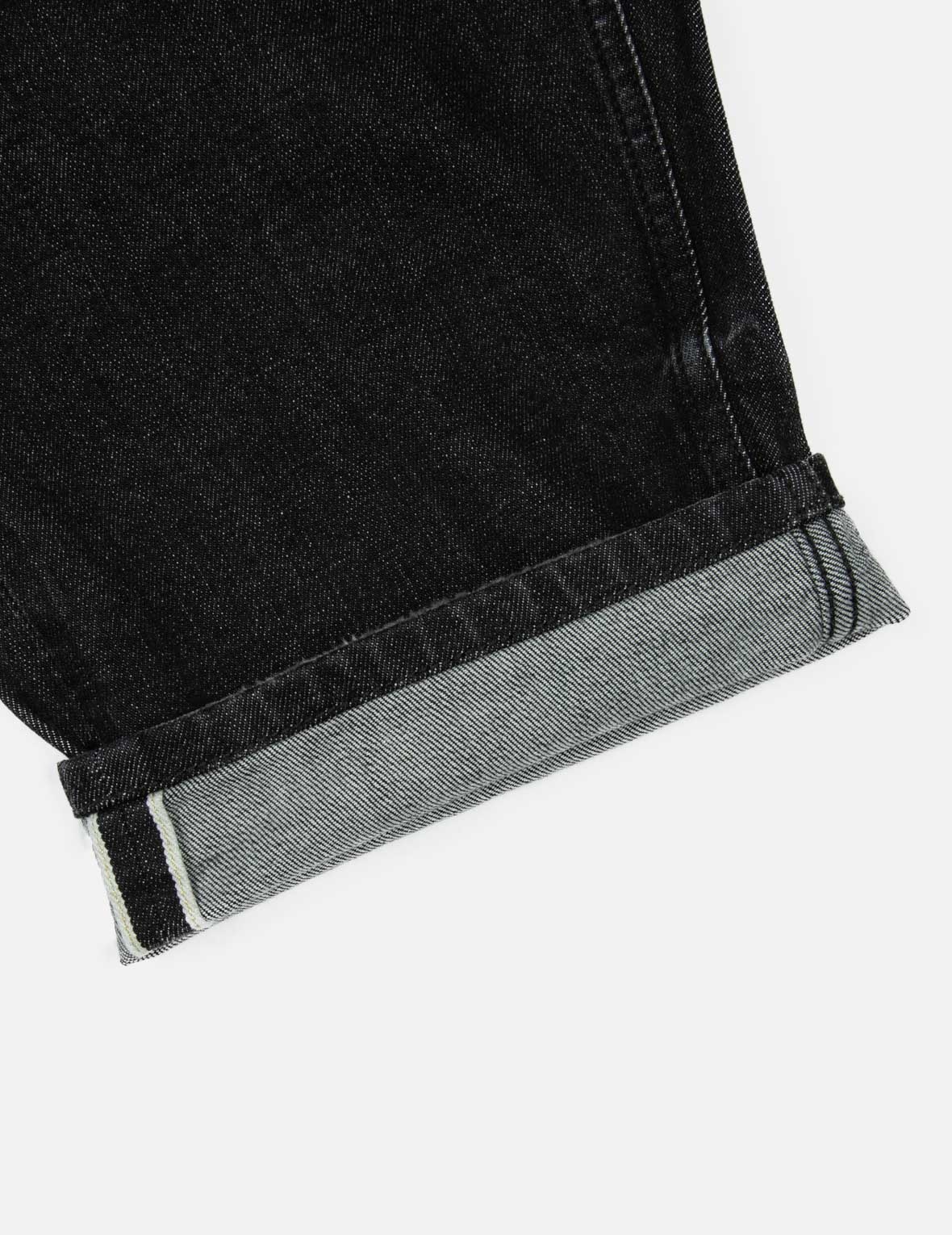 Washed Seagull Embroidery Fashion Fit Jeans - 11