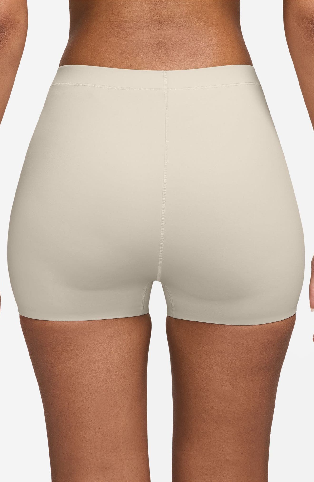 Nike Form Dri-FIT Boy Shorts in Light Orewood/Light Iron Ore at Nordstrom - 3