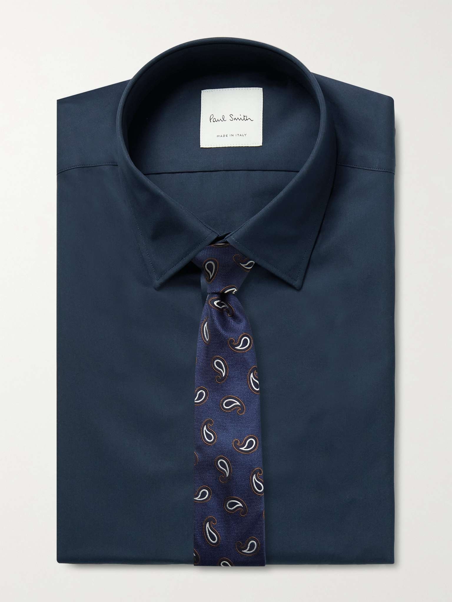 Soho Slim-Fit Cotton-Poplin Shirt - 5