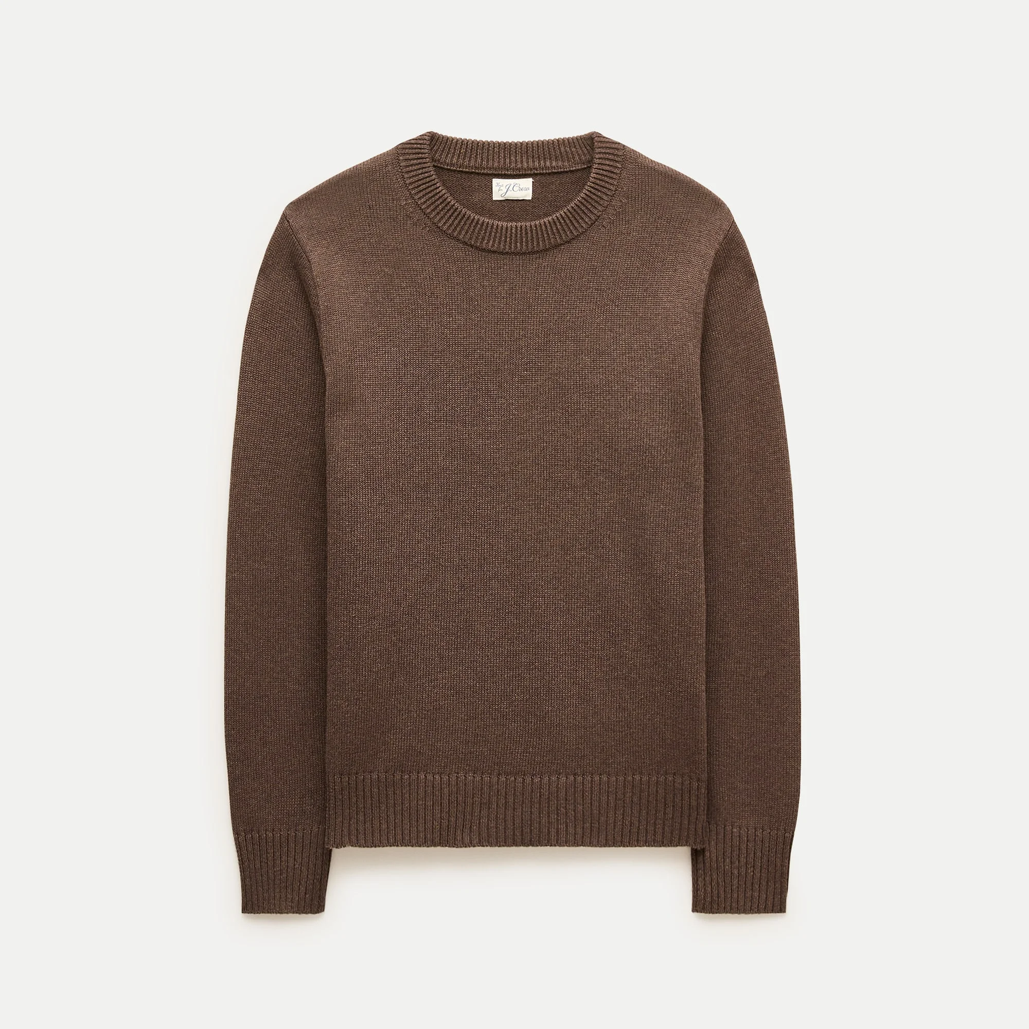 Heritage cotton crewneck sweater - 1