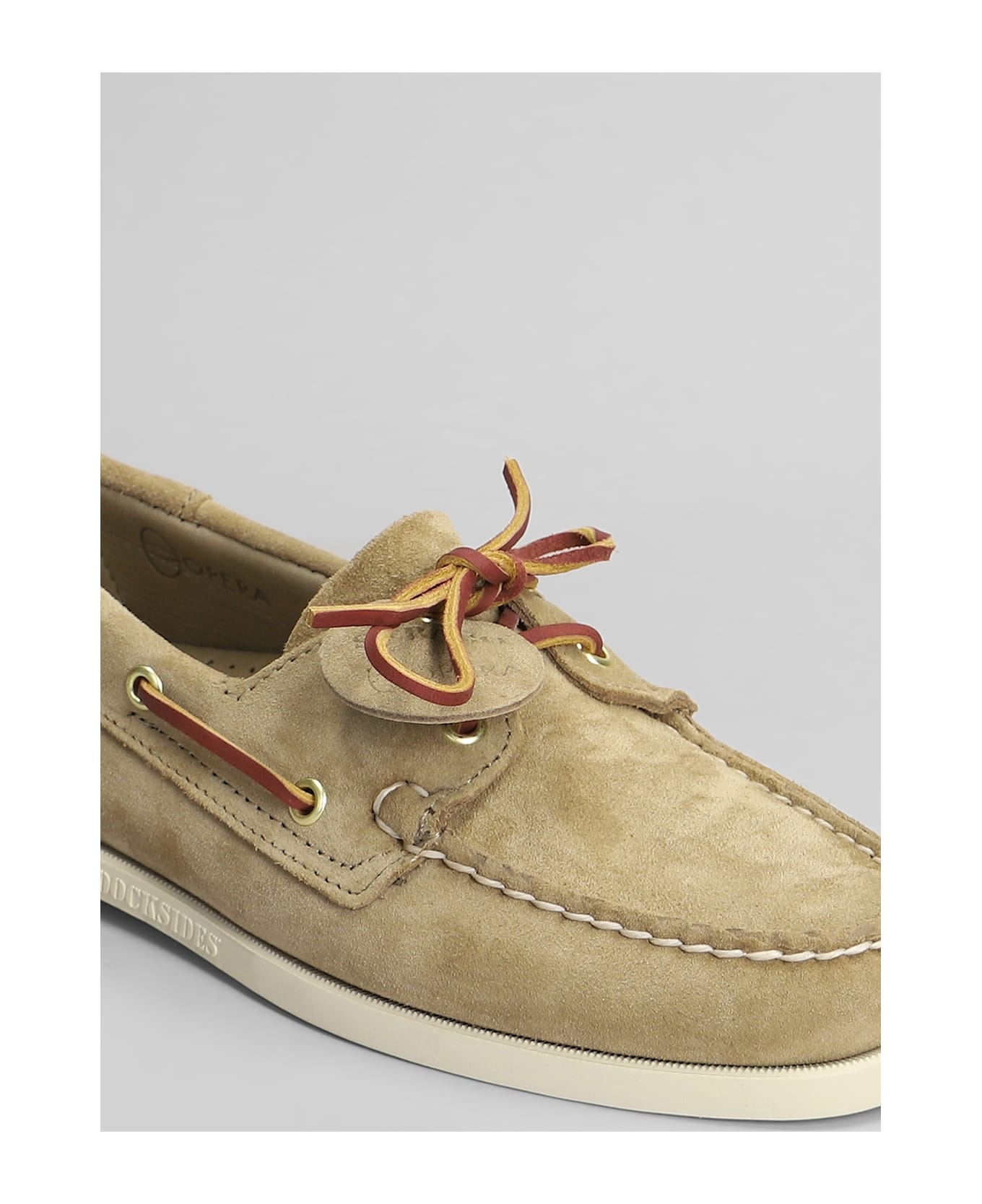 Portland Artisian Loafers In Beige Suede - 5