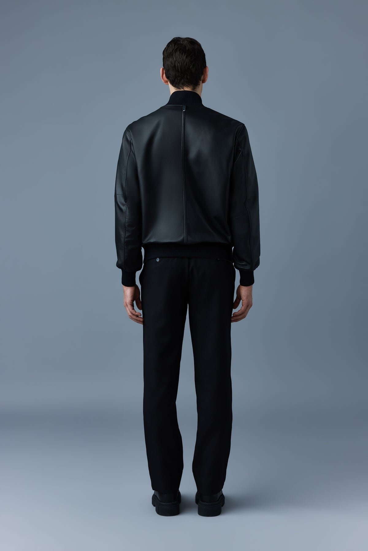 EASTON 2-in-1 lamb leather bomber jacket - 4