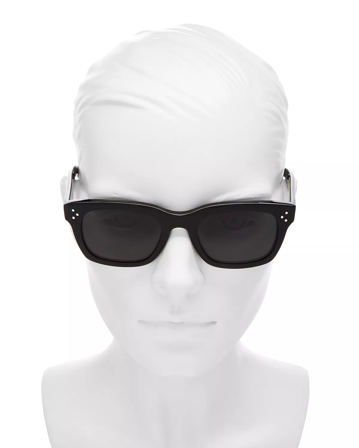 Bold 3 Dots Rectangular Sunglasses, 51mm - 3