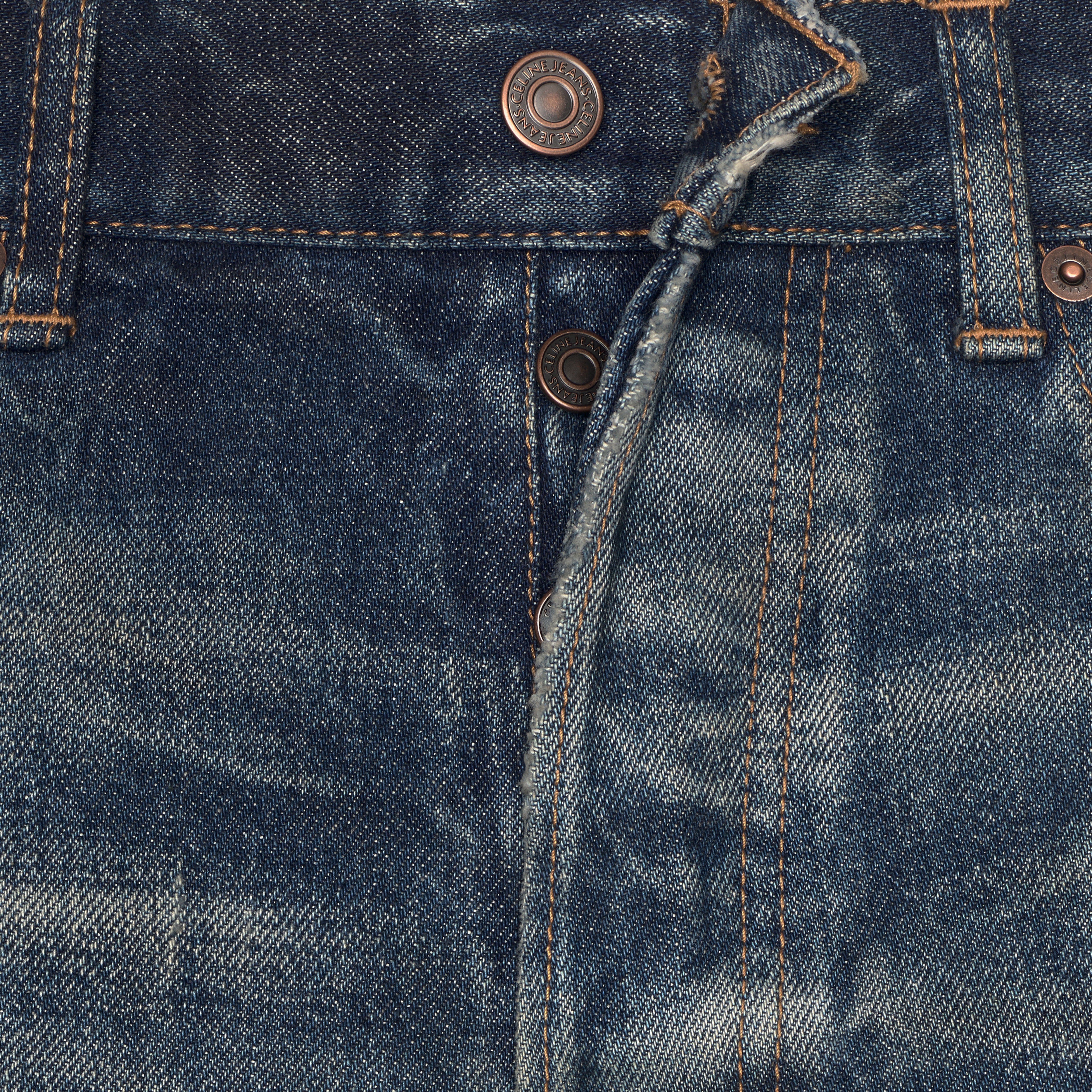 90'S JEANS IN MOONLIGHT WASH SELVEDGE DENIM - 4