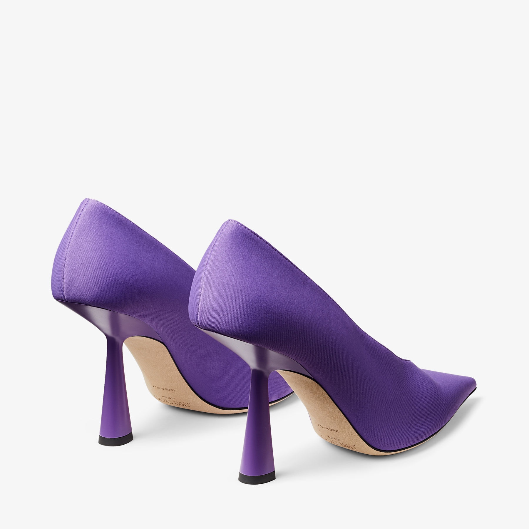 Maryanne 100
Cassis Lycra Pointed-Toe Pumps - 5