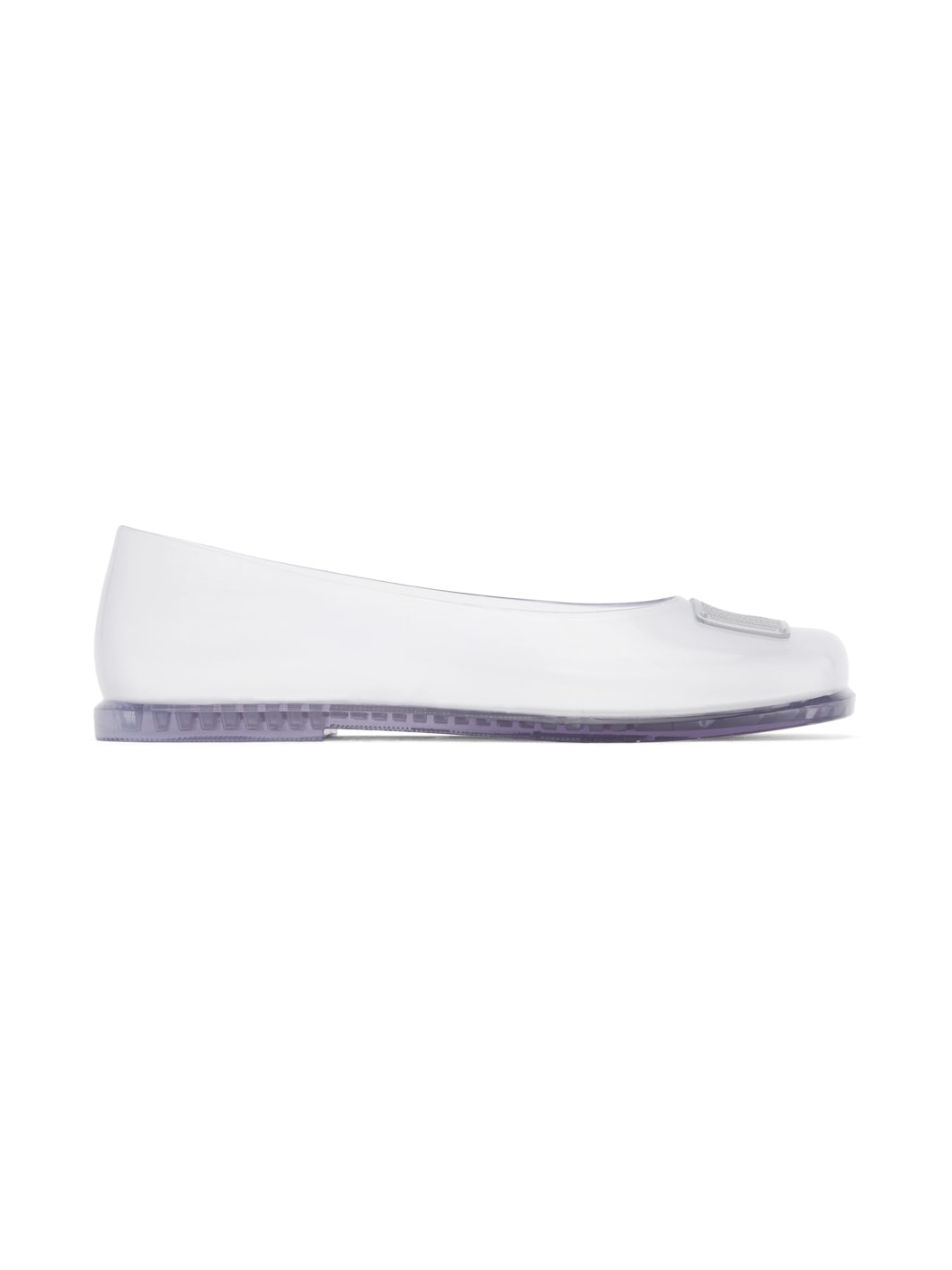 Transparent Melissa Edition Ruby Ballerina Flats - 1