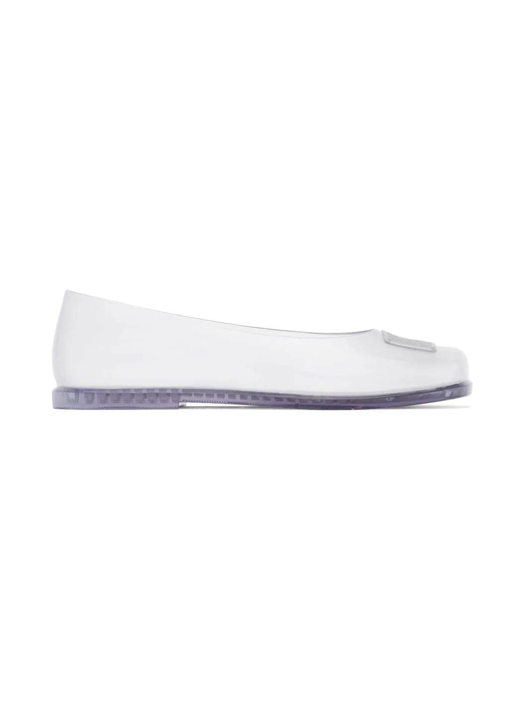 Transparent Melissa Edition Ruby Ballerina Flats - 1