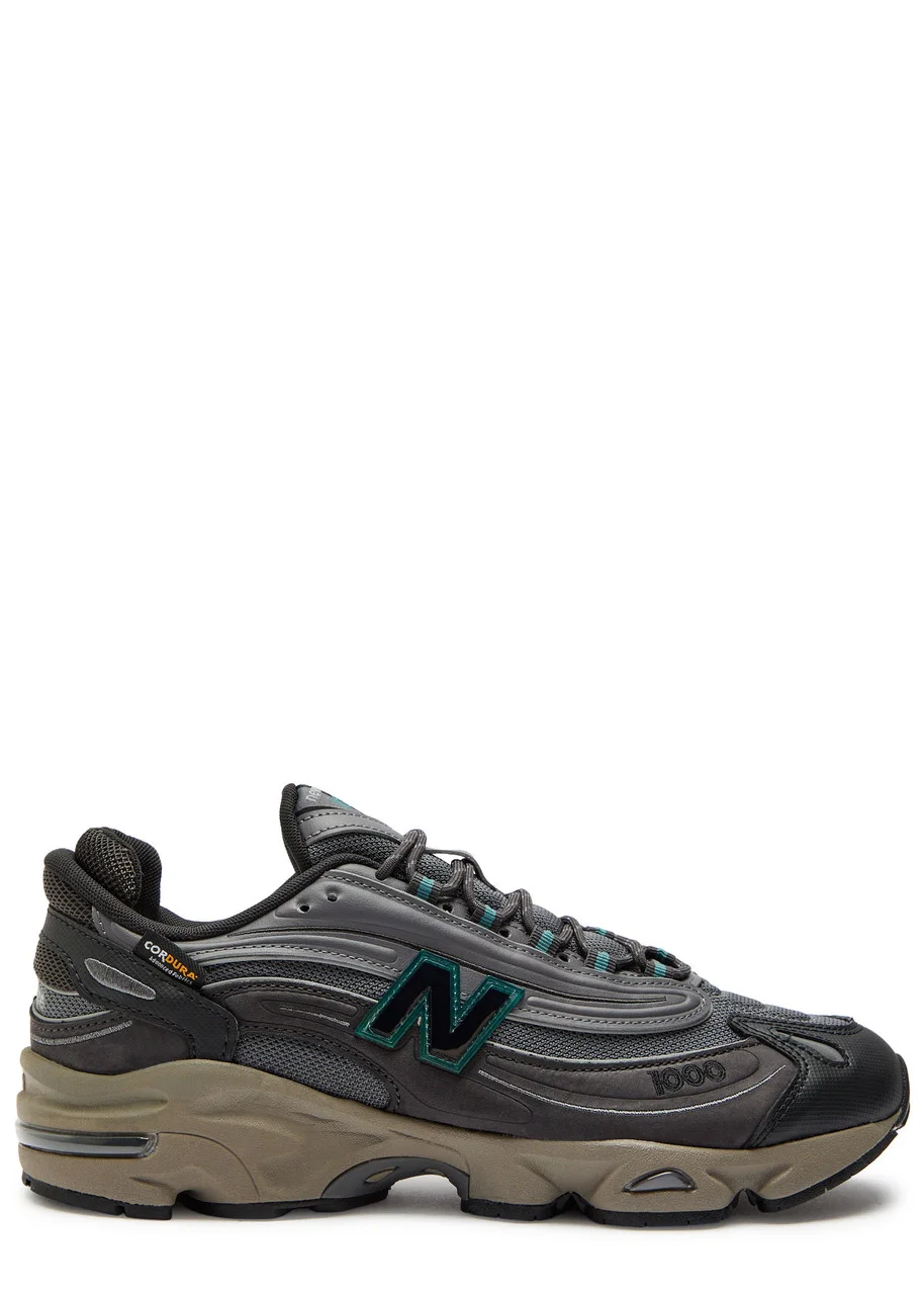 New Balance 1000 Panelled Mesh Sneakers - 1