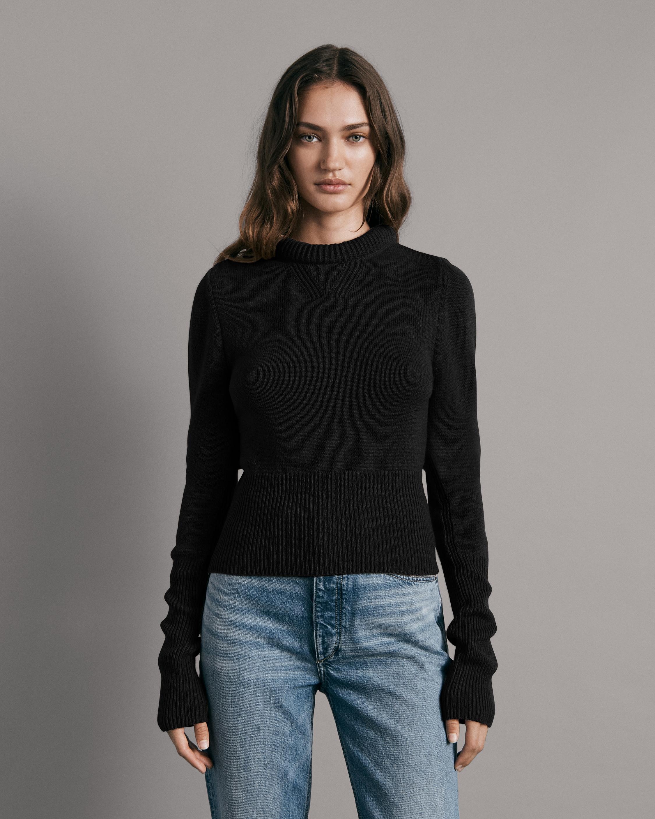 Pierce Cashmere Crew
Slim Fit Sweater - 1