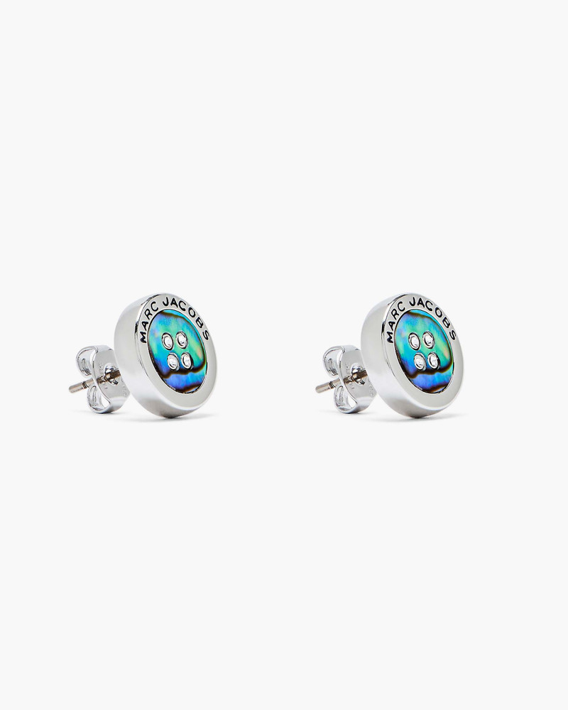 THE BUTTON ABALONE STUD EARRINGS 1