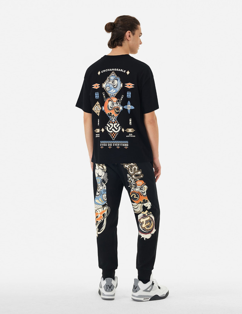 CHIMAYO TAPESTRY PRINT RELAX FIT T-SHIRT 3