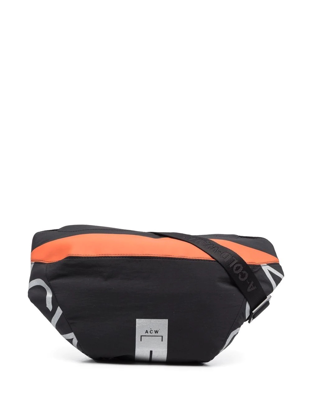 logo-stripe belt bag - 1
