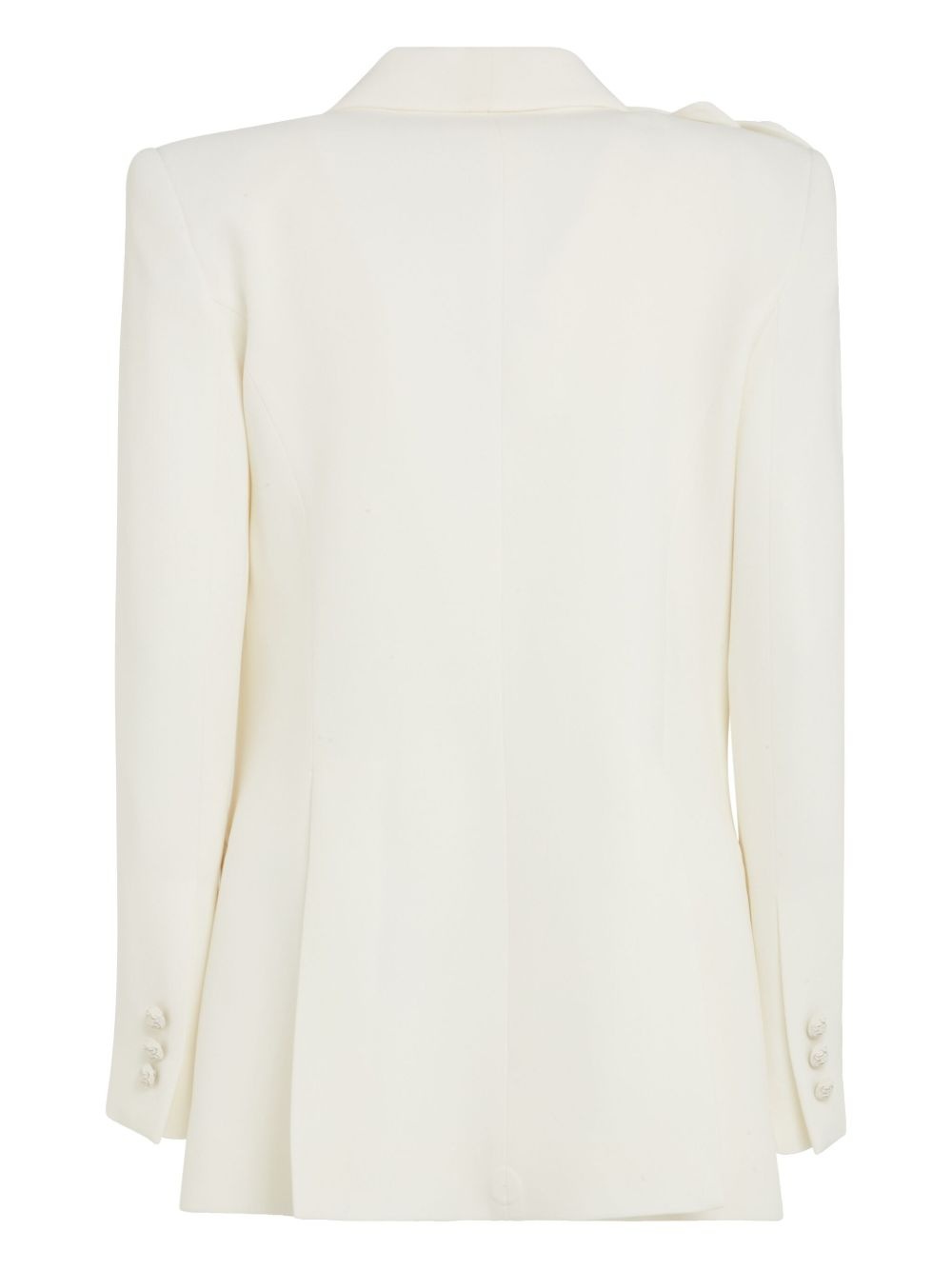 floral-appliqué blazer - 5