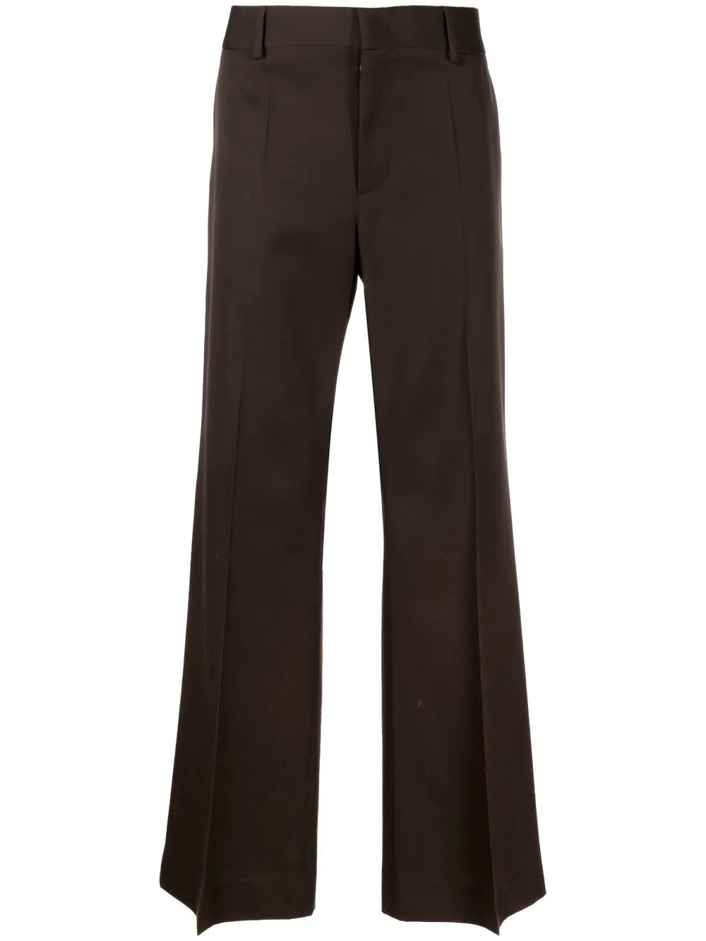 tailored flared-leg trousers - 1